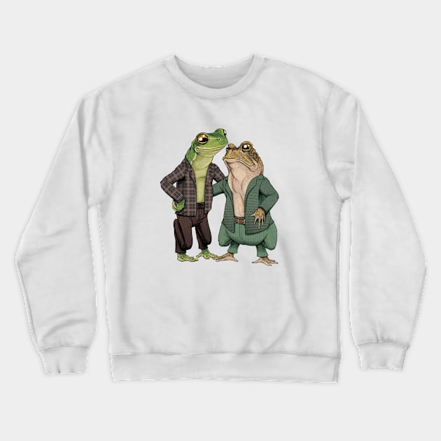 BFFs Crewneck Sweatshirt by musarter